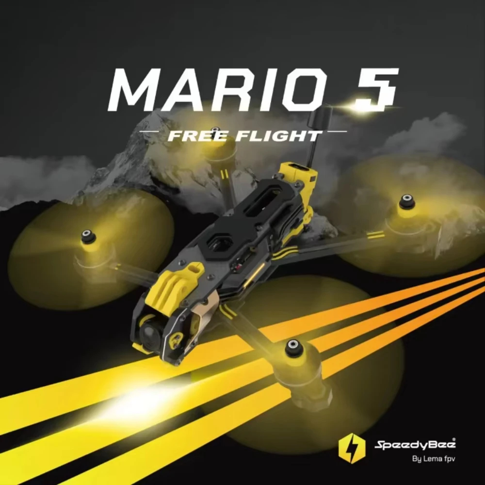 Drone Racing Frame - طقم إطار Speedybee Mario 5 O4