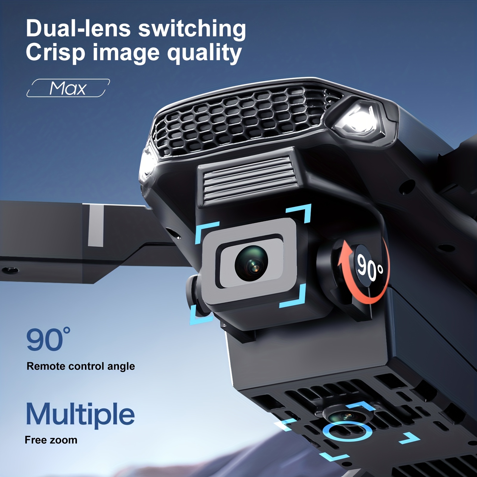 طائرة بدون طيار قابلة للطي E88 - مراجعة Drone Racing Camera وسعره