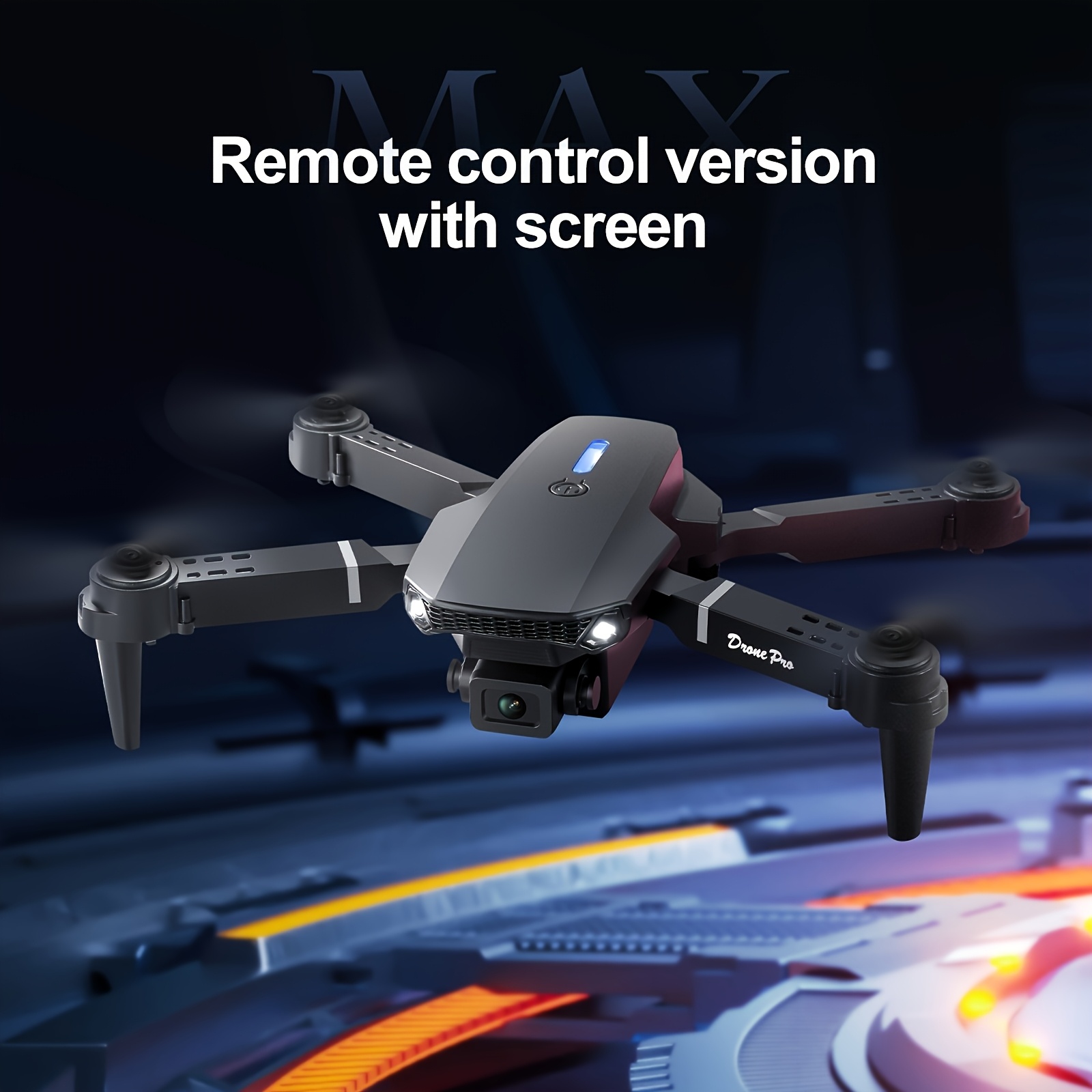 طائرة بدون طيار قابلة للطي E88 - مراجعة Drone Racing Camera وسعره