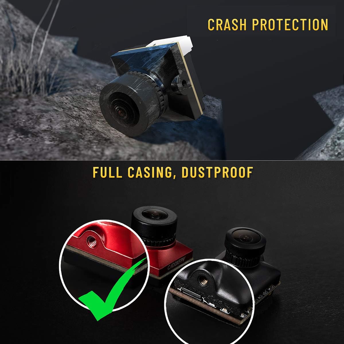 كاميرا CADDX Micro FPV Ratel 2 - مراجعة Drone Racing Camera وسعره