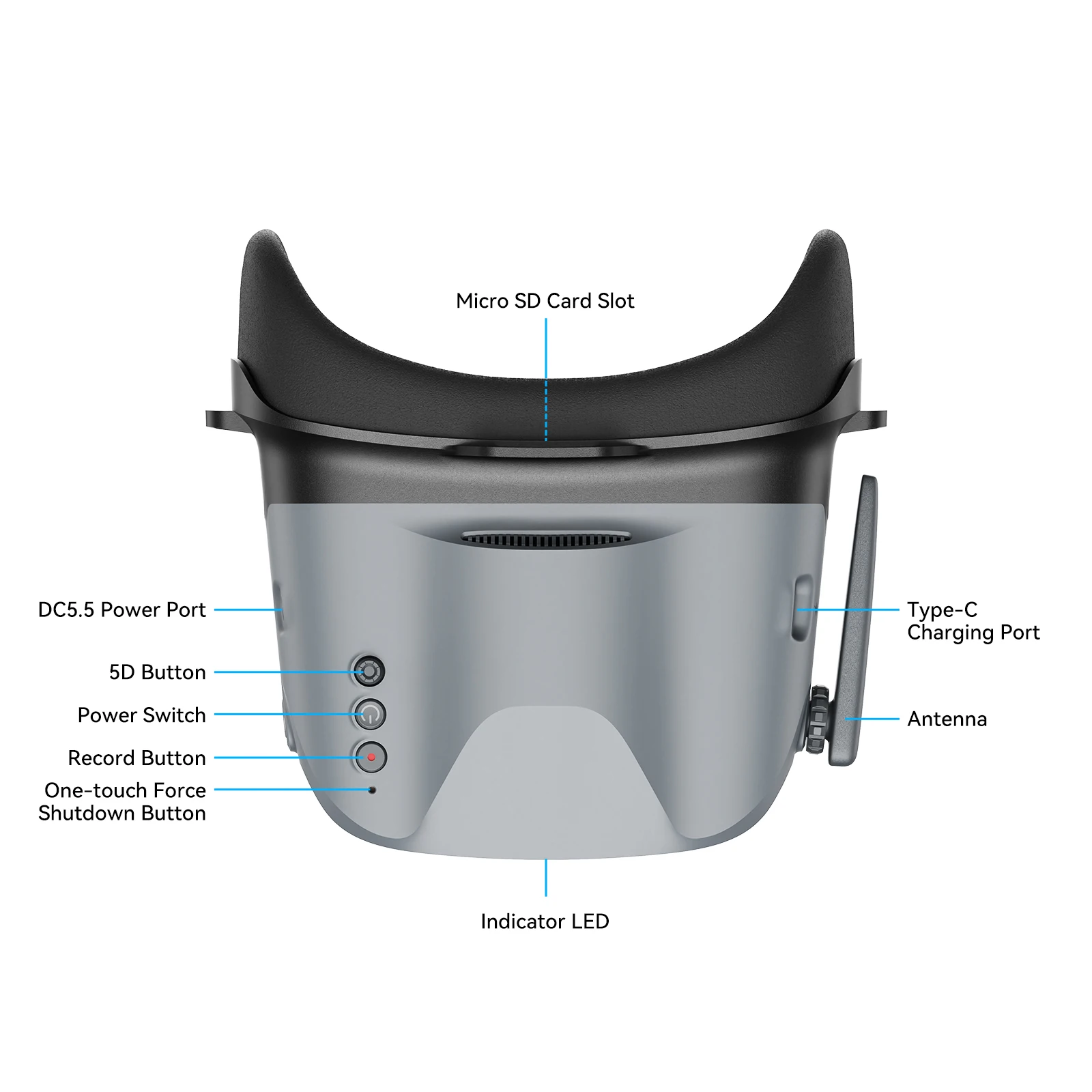 نظارات BetaFPV VR04 للطائرات ب - مراجعة Drone Racing Goggles وسعره