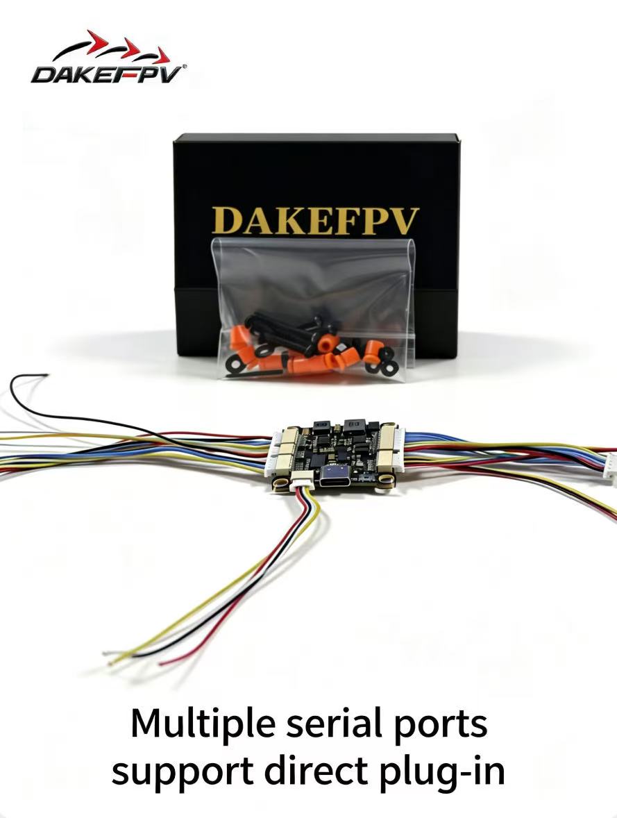وحدة تحكم طيران DAKEFPV H743 P - مراجعة Drone Racing Flight Controller وسعره